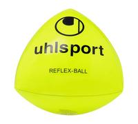 uhlsport Reflex Ball balón de fútbol, Jóvenes y Adultos, Amarillo Fluo/Negro, Einheitgröße