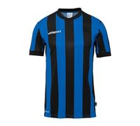 uhlsport Retro Stripe Shirt de Manga Corta - Camiseta de fútbol con diseño Retro - Camiseta de fútbol para Hombres y niños