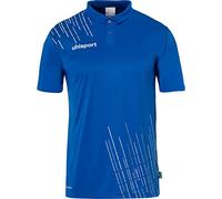 uhlsport Score 26 Poly Polo-Shirt Hombre niño, Azur/Blanco, 152 Boy's