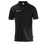 uhlsport Score 26 Poly Polo-Shirt Hombre niño, Negro/Blanco, XL Men's