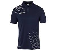 uhlsport Score 26 Poly Polo-Shirt Hombre niño, Azul Marino/Blanco, XXL Men's