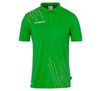 uhlsport Score 26 Poly Polo-Shirt Hombre niño, Verde/Blanco, M Men's