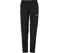 Uhlsport Score Classic Pants Pantalones para Hombre, Hombre, Negro/Verde Fluor, M