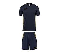 Uhlsport Score KA Equipaciones Completas, Hombre, Azul Marino/Amarillo Flúor, XXL