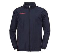 Uhlsport Score Rain Chubasquero, Hombre, Marino/Rojo Flúor, XXL