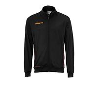 Uhlsport Score Track Chaqueta, Hombre, Negro/Naranja Flúor, 164
