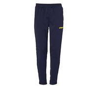 Uhlsport Score Track Pants Pantalón de Entrenamiento, Hombre, Azul Marino/Amarillo Fluo, 128