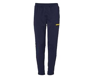 Uhlsport Score Track Pants Pantalón de Entrenamiento, Hombre, Azul Marino/Amarillo Fluo, 128