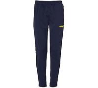uhlsport Score Track Pants Pantalón De Entrenamiento, Hombre, Azul Marino/Amarillo Fluo, 140