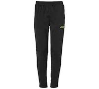 uhlsport Score Track Pants Pantalón De Entrenamiento, Hombre, Negro/Verde Fluor, 128