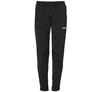 uhlsport Score Track Pants Pantalón De Entrenamiento, Hombre, Negro/Verde Fluor, 140