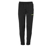 uhlsport Score Track Pants Pantalón De Entrenamiento, Hombre, Negro/Verde Fluor, 152