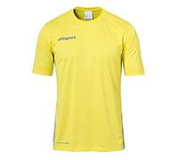 Uhlsport Score Training T-Shirt Camiseta De Entrenamiento, Hombre, Lima Amarillo/Azur, XXXL