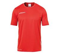 Uhlsport Score Training T-Shirt Camiseta De Entrenamiento, Hombre, Rojo/Blanco, 116