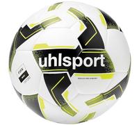 uhlsport Soccer Pro Synergy Balon de fútbol Blanco/Negro/Fluo Amarillo - Tamaño 5