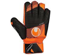 uhlsport Soft Resist+ Flex Frame Guantes de Portero de fútbol - Guantes para porteros - Especiales para césped Artificial y Superficies duras - con protección para los Dedos