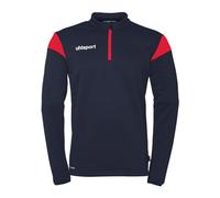 uhlsport - Squad 27 1/4 Zip Top, Suéter pulóver Unisexo, Marine/Rot,