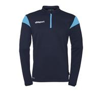 uhlsport - Squad 27 1/4 Zip Top, Suéter pulóver Unisexo, Marine/skyblau,