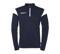 uhlsport - Squad 27 1/4 Zip Top, Suéter pulóver Unisexo, Marine/weiß,