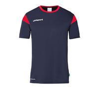 uhlsport Squad 27 Camiseta de fútbol de Manga Corta Camiseta Deportiva para niños y Adultos - Unisex - Camiseta de fútbol Transpirable