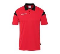 uhlsport Squad 27 Polo Shirt, Rojo/Negro, M Unisex
