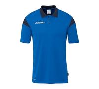 uhlsport Squad 27 Polo Shirt, Azur/Azul Marino, XL Unisex