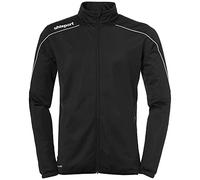 Uhlsport Stream 22 Classic Jacket chaqueta de poliéster con cuello alto, Unisex adulto, Black/White, XXXL