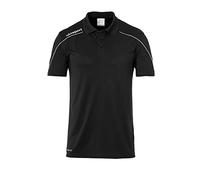 Uhlsport Stream 22 Polo Shirt Polo, Hombre, Black/White, 164
