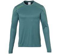 Uhlsport Stream 22 Shirt Longsleeved Camiseta Manga Larga de Entrenamiento, Hombre, Fir Verde/Verde Fluor, 116