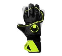 uhlsport - Supersoft HN Flex Frame, Guantes de Portero Niños y Adultos, Noir/Jaune Fluo, 7 -
