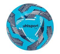 uhlsport Team balón de fútbol, Jóvenes y Adultos, Azul Hielo/Azul Marino/Blanco, 3