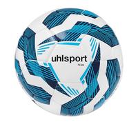 uhlsport Team balón de fútbol, Jóvenes y Adultos, Blanco/Azul Marino/Azul Hielo, 3