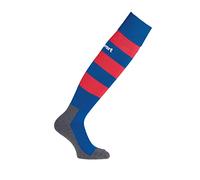 Uhlsport Team Pro Essential Stripe Socks Calcetines, Hombre, azur/rojo, 28-32
