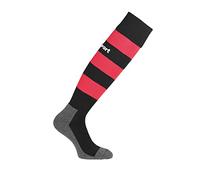 Uhlsport Team Pro Essential Stripe Socks Calcetines, Hombre, negro/rojo, 28-32