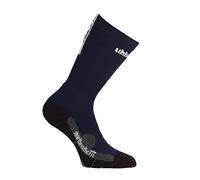 Uhlsport Tube It Calcetines con Grip, Hombre, Azul Marino/Blanco, 28-32
