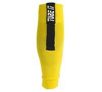 Uhlsport Tube It Sleeve Media sin Tobillera, Hombre, Amarillo Lima/Negro, 41-44