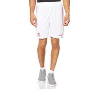 uhlsport Tunisia Short Short de Entrenamiento, Hombre, Blanco/Rojo, XXL