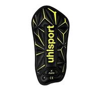 uhlsport X Plate Espinilleras: Protectores de fútbol Ligeros y Flexibles con Funda de compresión, Ajuste anatómico y Alta amortiguación