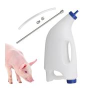 Uhngw Alimentador de Tubo de Ternero, Botella de Ternero - Herramienta de alimentación de Cordero de Oveja de Ancianos,4L BoCh BoCh Ternal Arader con Tubo, sonda de alimentador de Fluido esofágico
