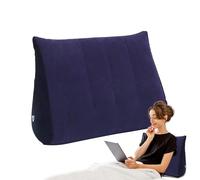 Uhngw Almohada Inflable En De Cuña para Viajar, Cojines Inflables para Dormir, Soporte Ergonómico como Respaldo para Lectura Embarazo Y Reflujo Gastroesofágico