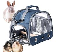 Uhngw Bolsa de Transporte de Aves, Jaula de Viaje para Loros - Bolsa de Transporte de Transporte de Aves - Animal Fuera de la Jaula de Viaje, Mochila Protectora Transpirable para periquitos,