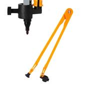 Uhngw Brújula grande para dibujar círculos, herramienta de dibujo de brújula para carpintería con ventosa, brújula de dibujo ligera, herramienta de dibujo profesional para profesores, diseñadores,