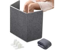 Uhngw Calefactor Plegable Para Debajo Del Escritorio | Calentador Personal de Espacio - Calentador Eléctrico de Pies con Apagado Automático y Temperatura Regulable para Hogar Dormitorio Sala Garaje