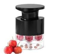 Uhngw Deshuesador De Cerezas Múltiple - 7 Agujeros con Botón Deshuesador de Azarollos - Utensilio de Cocina Multifuncional para Frutas como Uvas de Mermelada y Dátiles Rojos