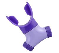 Uhngw Entrenador de Respiración - Entrenador Muscular Respiratorio,Ejercitador Respiratorio Portátil Regulable para Senderismo, Ciclismo, Natación y Canto