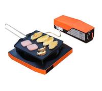 Uhngw Estufa De Camping - Quemador De Cocción Compacto Para Exteriores Y Senderismo - Calentador Ligero Para Freír En Cocina Mesa Playa Picnic Montañismo Aventuras