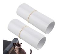 Uhngw Funda de sofá antiarañazos para gatos, cinta adhesiva, protectores de esquina de sofá, cinta de entrenamiento para gatos, protector de sofá transparente de garras de gato, protector de arañazos