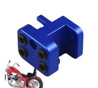 Uhngw Herramienta de prensa de cadena, perforadora de eslabones maestros para ATV, motocicleta, ajuste preciso de la cadena de motocicleta, herramienta de motocicleta para alineación de cadena 520 525