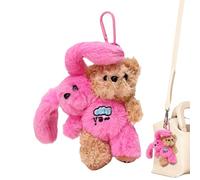 Uhngw Llaveros Bonitos Para Niñas,Colgante Suave De Animales Gemelos Para Bolsos - Colgante Para Mochila Cumpleaños Escuela Fiestas Adolescentes Adultos Niños Familias Uso Diario Oficina Hogar