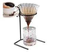 Uhngw Pour Over Stand Cafetería, Café Verter Sobre Soporte - Filtro de Café Portavasos Agua de Goteo, Cafetera, Filtro de Goteo Estante para Café